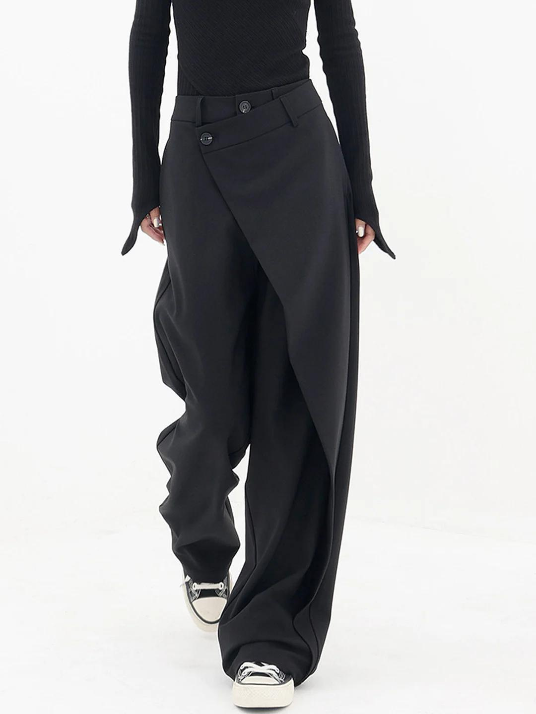 VIENNA | Modern Draped Trousers
