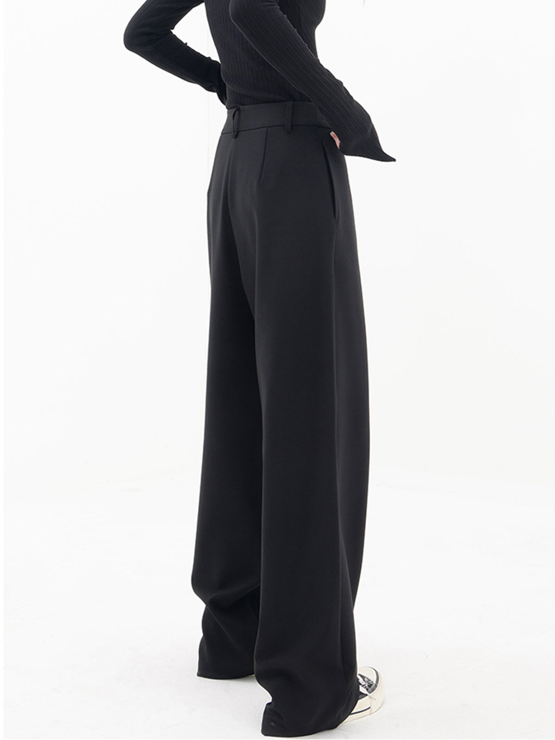 VIENNA | Modern Draped Trousers
