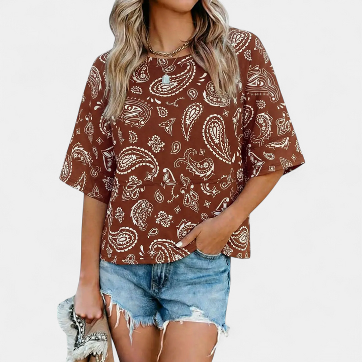 Z Brown Print