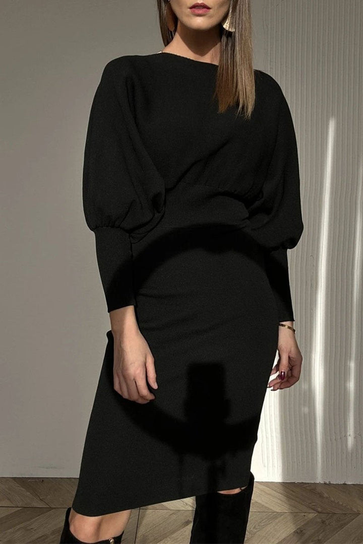 CAROLYN | Classy Balloon Sleeve Dress