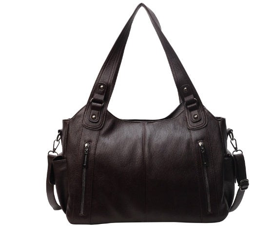 NOEMIE | Classic Leather Tote Bag