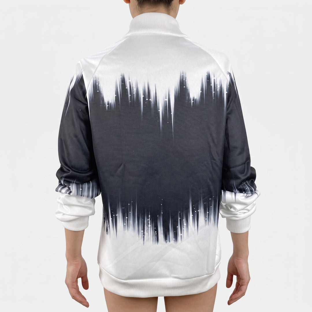 Pull camionneur femme, coupe ample à col montant