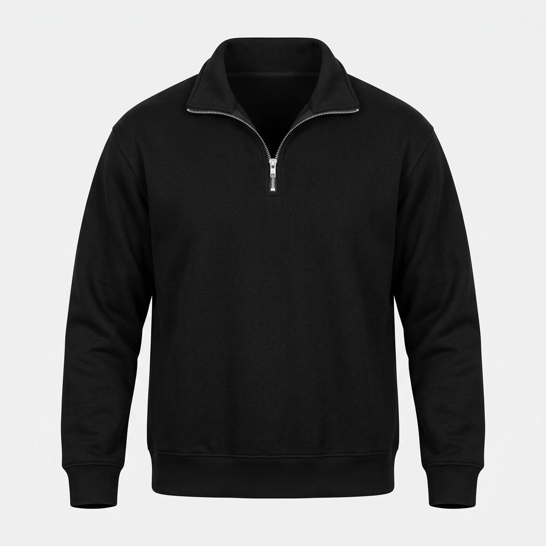 Pull camionneur homme, col montant et coupe décontractée