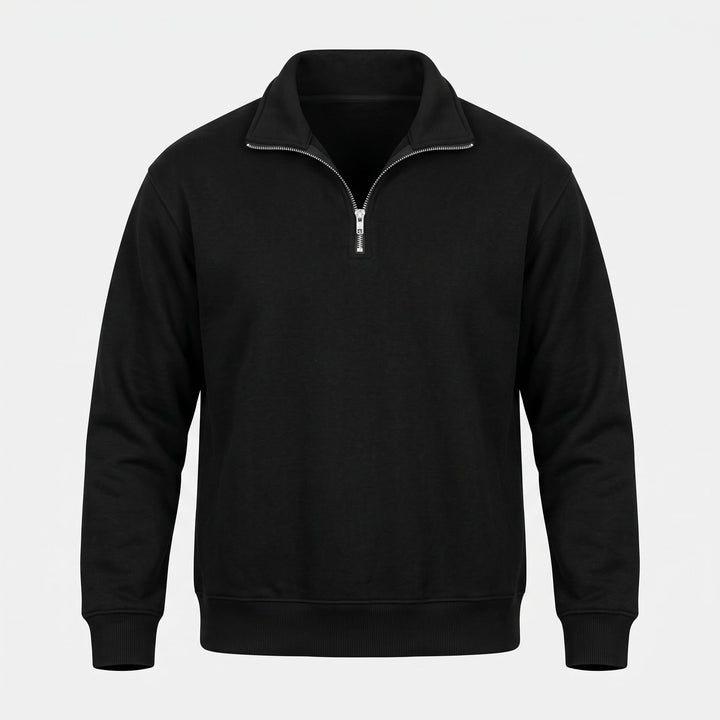 Pull camionneur homme, col montant et coupe décontractée