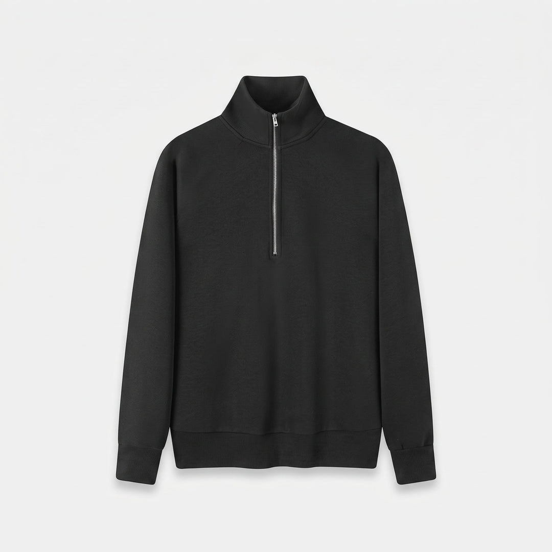 Pull camionneur homme, maille texturée oversize à col montant
