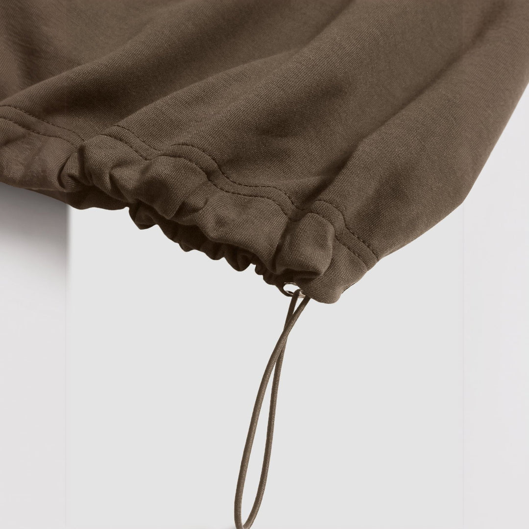 Pull camionneur femme, col chemise côtelé et coupe décontractée