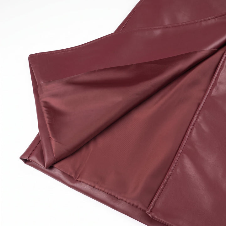Trench long oversize femme, ceinturé col tailleur pattes de poignet