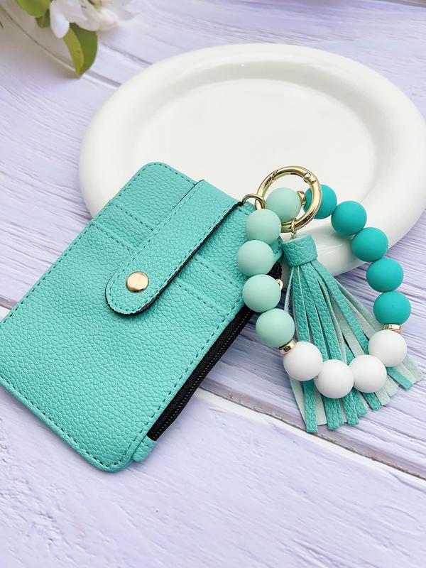 MADELYN | Trendy All-Match Keychain with Beads and Tassel