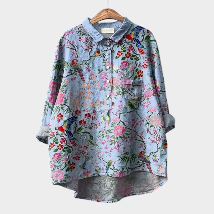 TALLIE | Relaxed Printed Blouse