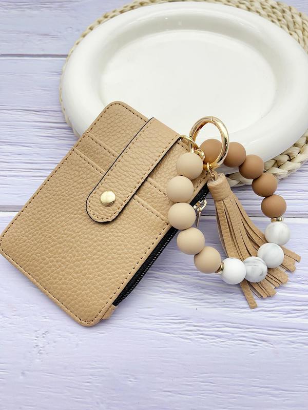 MADELYN | Trendy All-Match Keychain with Beads and Tassel
