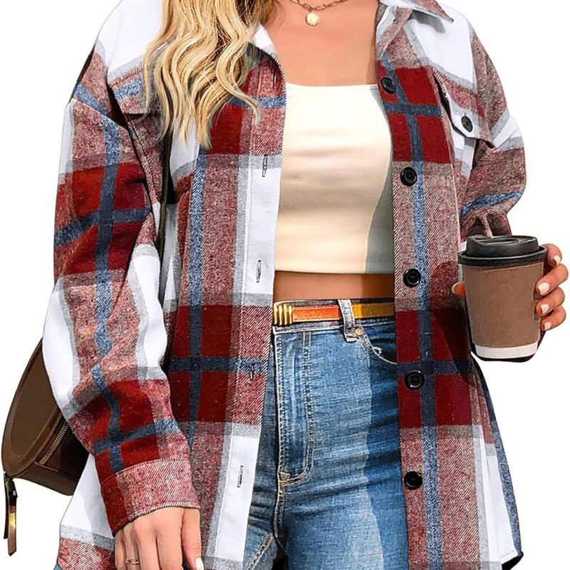 BRIGID | Stylish Plus-Size Shacket