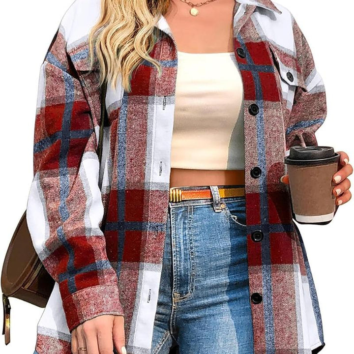BRIGID | Stylish Plus-Size Shacket