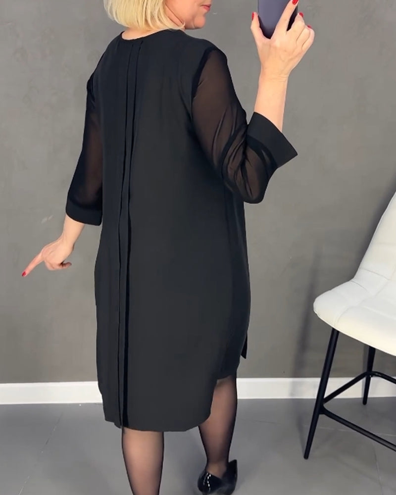MARGOT | Elegant Pleated Dress