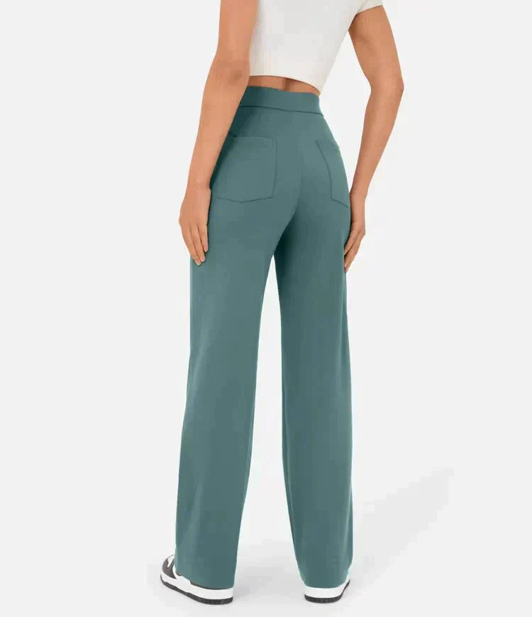 ARIA | High-waisted Elastic Trousers