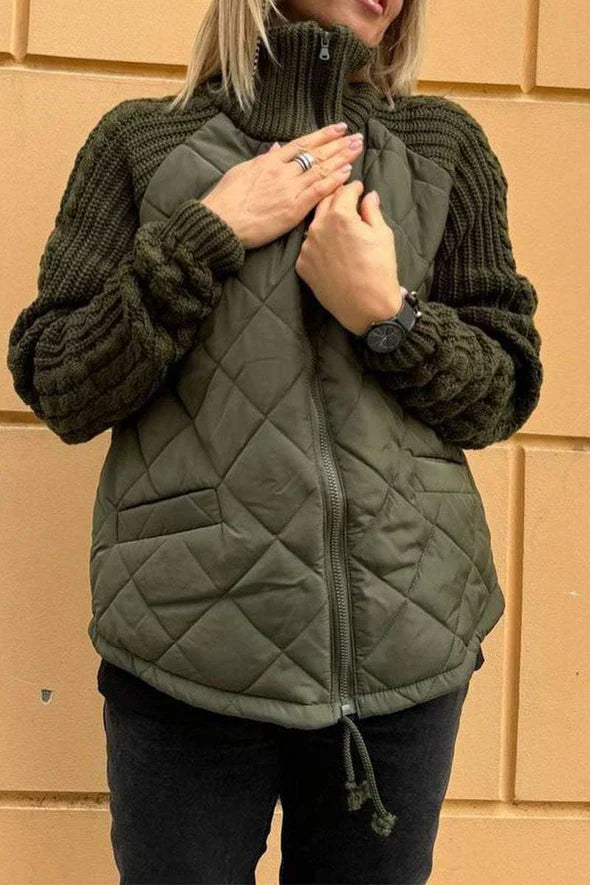 REINA | Quilted Knit Jacket