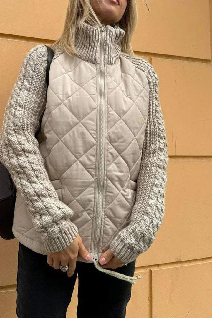 REINA | Quilted Knit Jacket