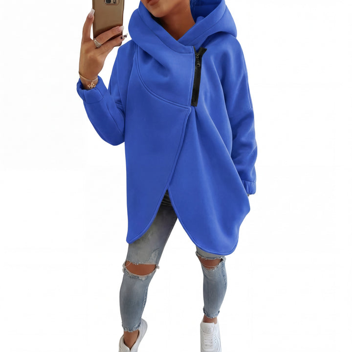 VANIA | Plus Size Half-Zip Pullover Hoodie
