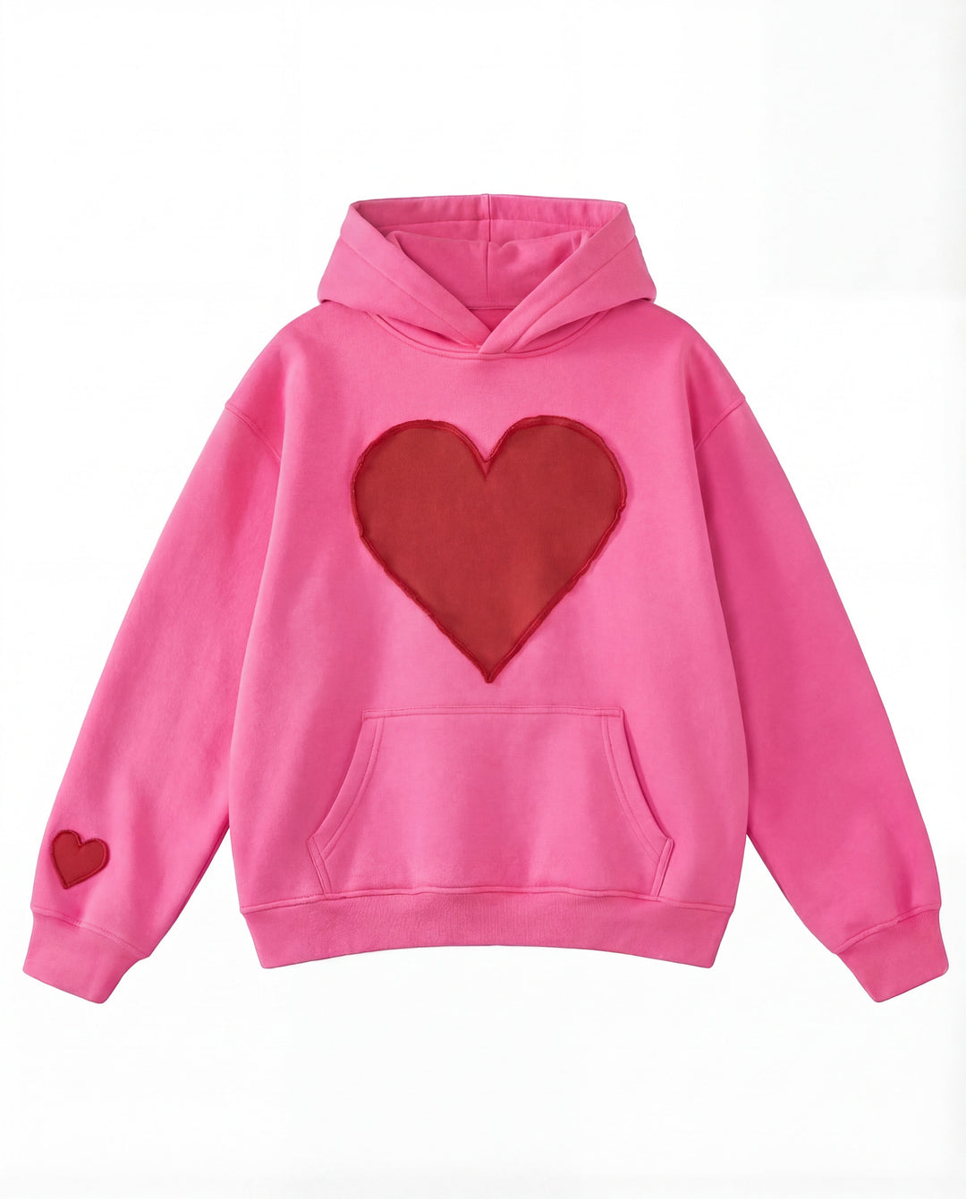 CANDACE | Oversized Heart Design Pullover