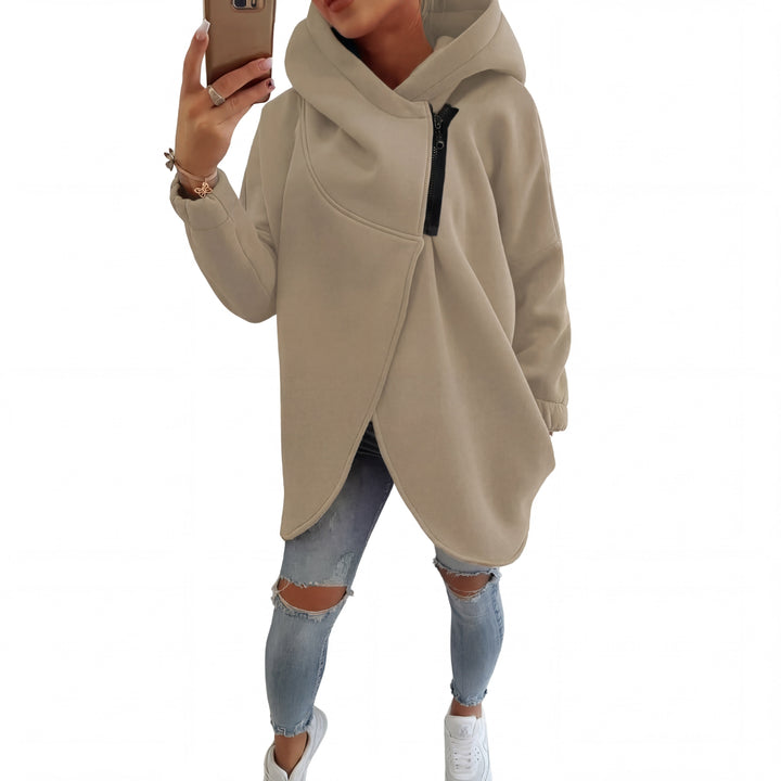 VANIA | Plus Size Half-Zip Pullover Hoodie