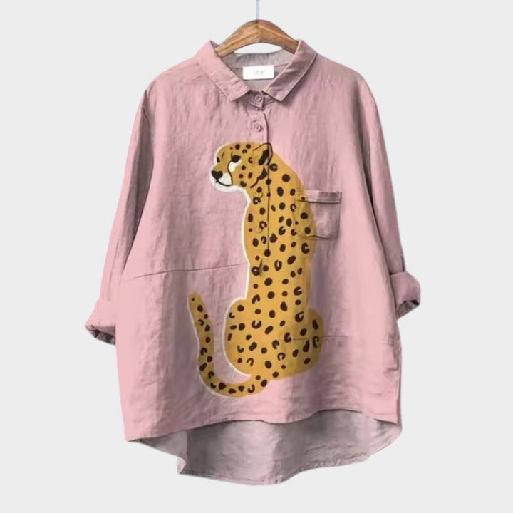 TALLIE | Relaxed Printed Blouse