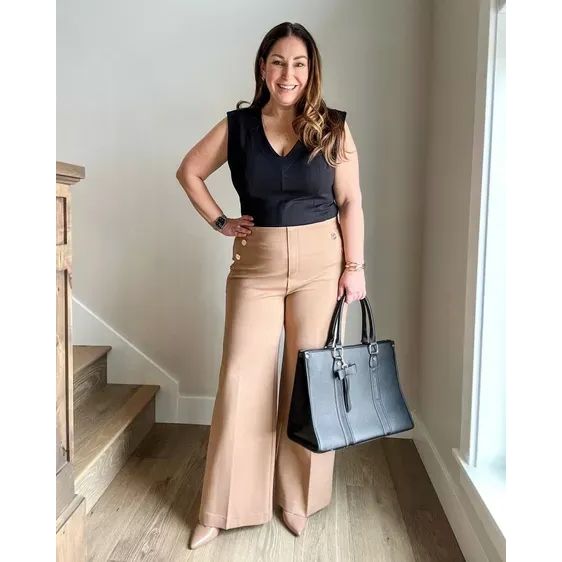 CHLOE | High-Waist Sailor Pants