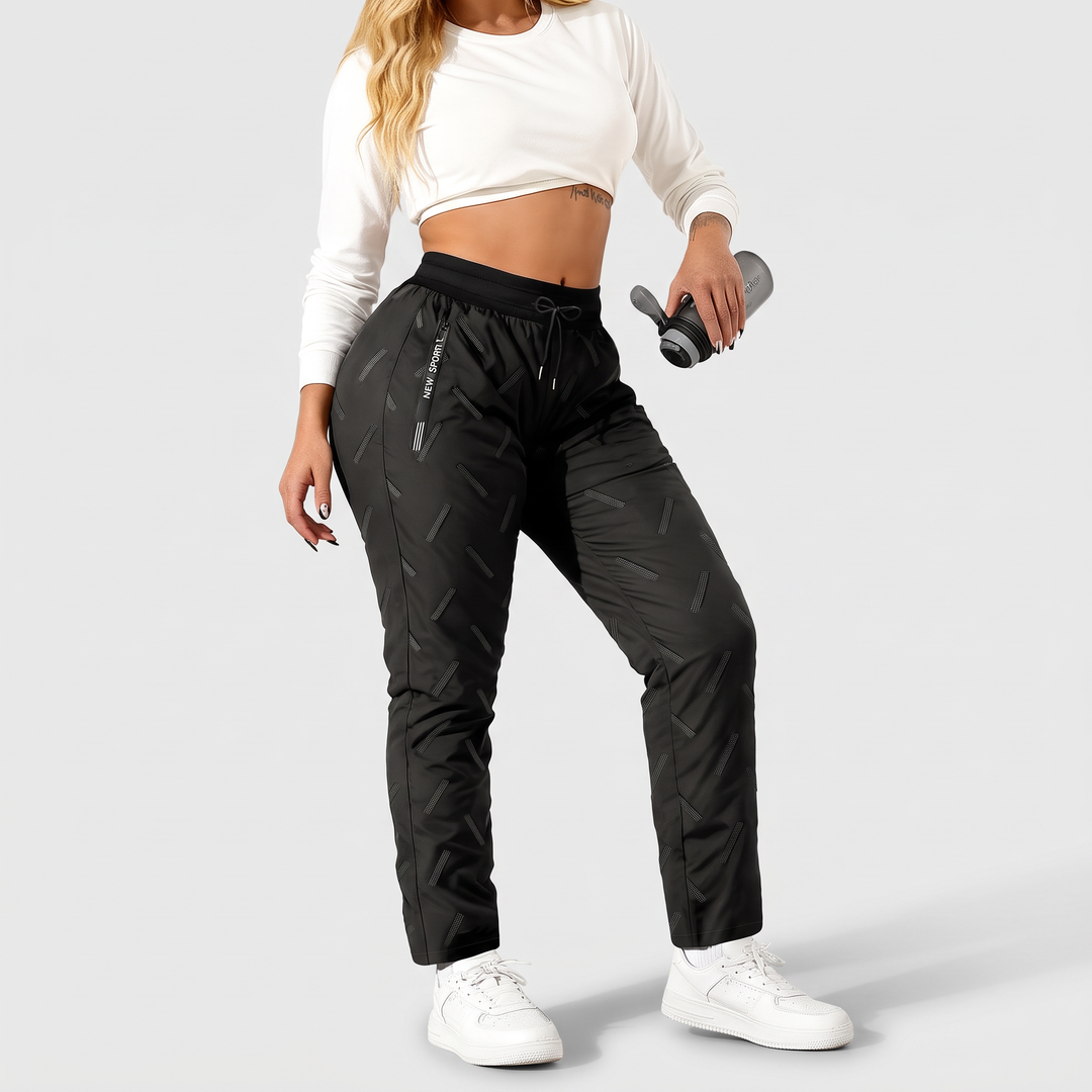 Noir jambe droite